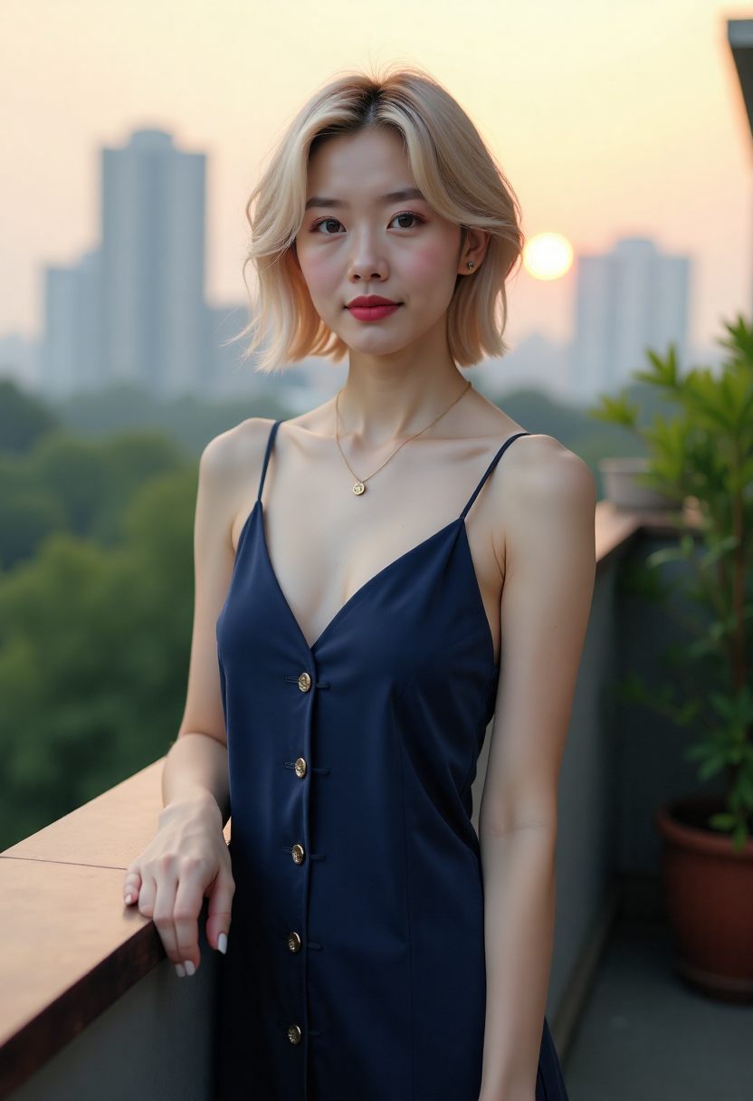 她把工牌放回桌上